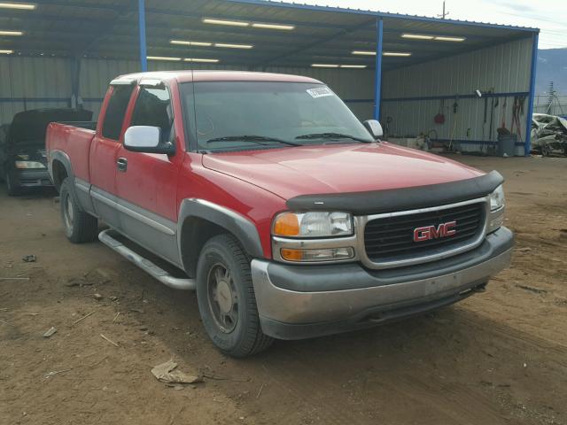 2GTEK19V0Y1372586 - 2000 GMC NEW SIERRA RED photo 1