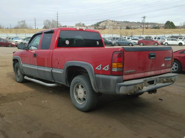 2GTEK19V0Y1372586 - 2000 GMC NEW SIERRA RED photo 3