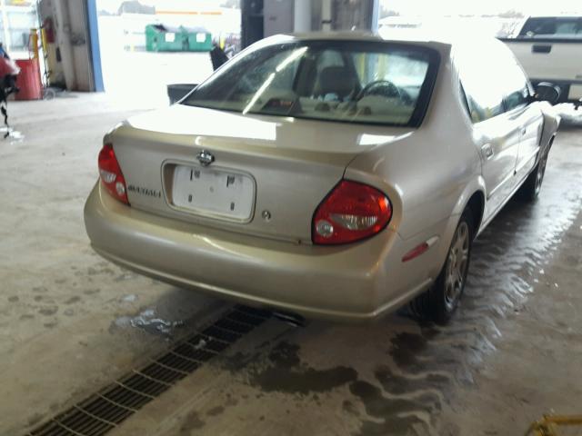 JN1CA31D4YT505744 - 2000 NISSAN MAXIMA GLE BEIGE photo 4