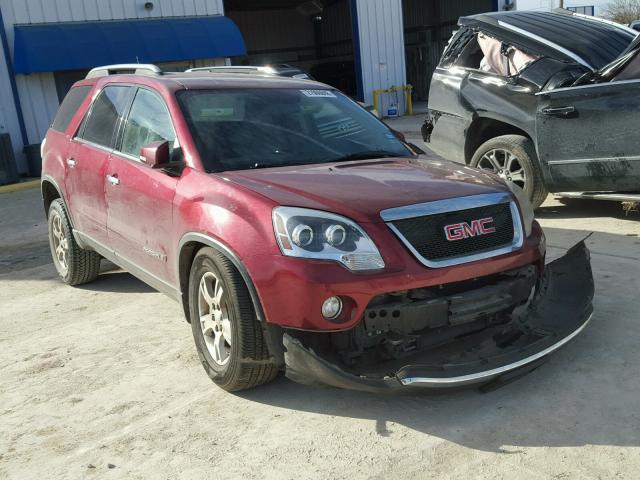 1GKER337X8J209570 - 2008 GMC ACADIA SLT მუქწითელი ფოტო 1