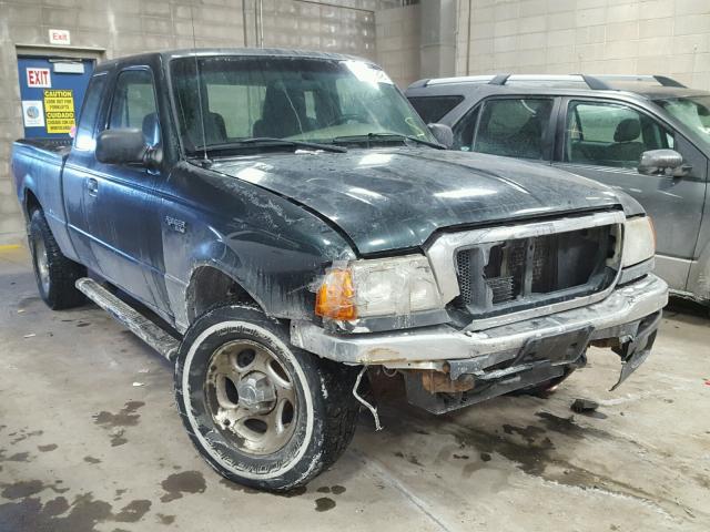 1FTYR15E75PA69186 - 2005 FORD RANGER SUP GREEN photo 1