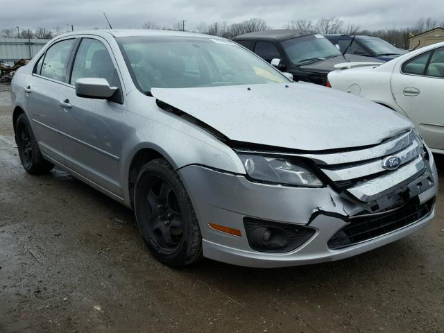 3FAHP0HA3BR344619 - 2011 FORD FUSION SE SILVER photo 1