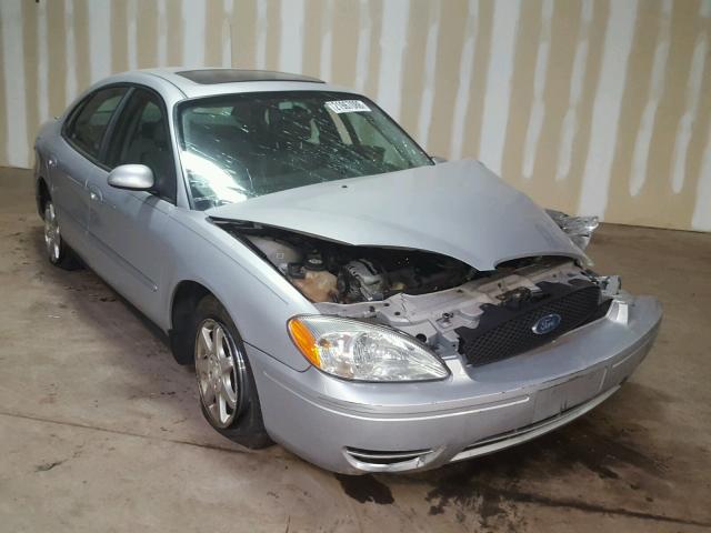 1FAFP56U46A155561 - 2006 FORD TAURUS SEL SILVER photo 1