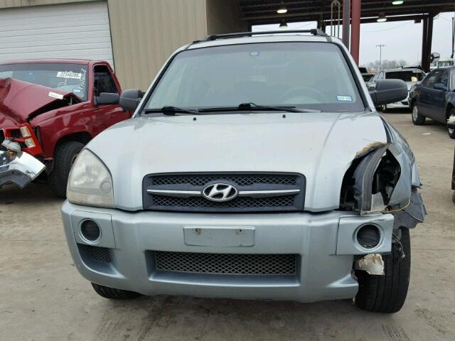 KM8JM12BX6U296512 - 2006 HYUNDAI TUCSON GL GREEN photo 9