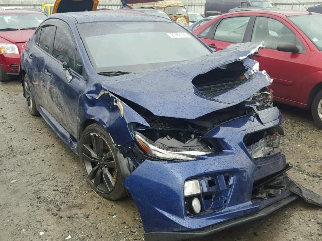 JF1VA1E69H9807717 - 2017 SUBARU WRX PREMIU BLUE photo 1