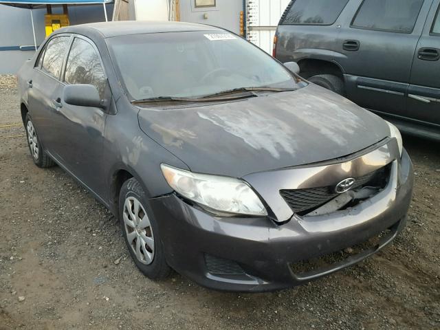 2T1BU40E19C122952 - 2009 TOYOTA COROLLA BA CHARCOAL photo 1