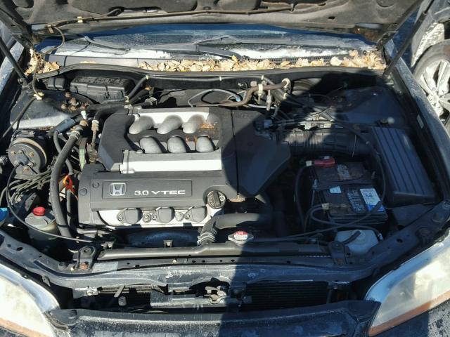 1HGCG16571A072389 - 2001 HONDA ACCORD EX BLACK photo 7