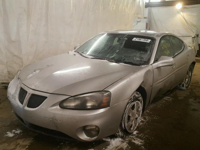 2G2WP552681106616 - 2008 PONTIAC GRAND PRIX SILVER photo 2