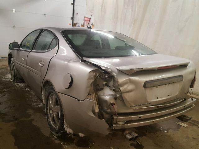 2G2WP552681106616 - 2008 PONTIAC GRAND PRIX SILVER photo 3