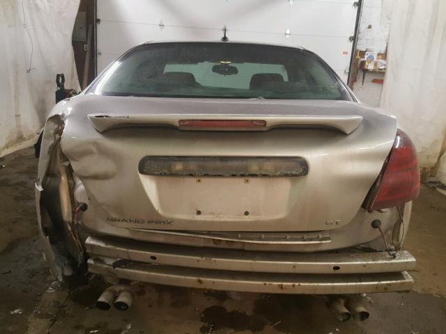 2G2WP552681106616 - 2008 PONTIAC GRAND PRIX SILVER photo 9