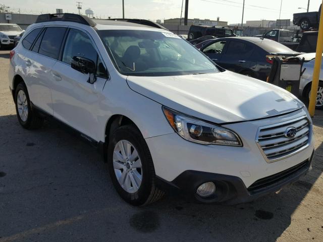 4S4BSAHC8H3309051 - 2017 SUBARU OUTBACK 2. WHITE photo 1