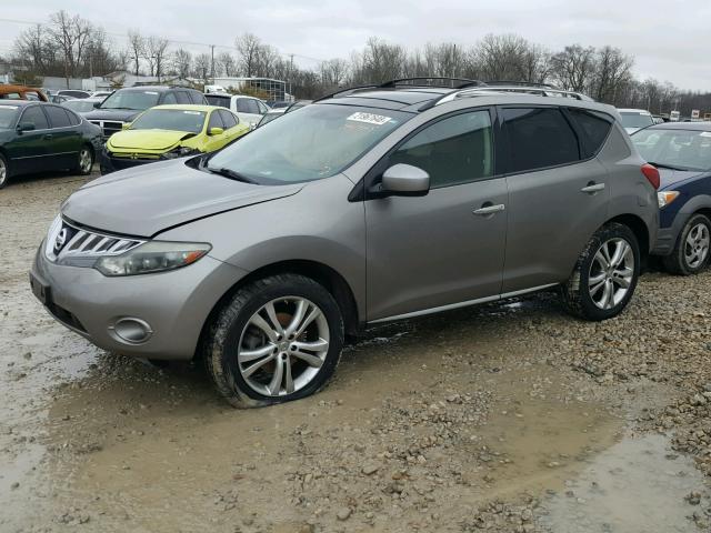 JN8AZ18W39W120124 - 2009 NISSAN MURANO S CHARCOAL photo 9