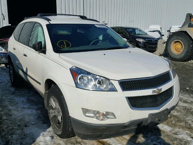 1GNKVFED8CJ192587 - 2012 CHEVROLET TRAVERSE L WHITE photo 1