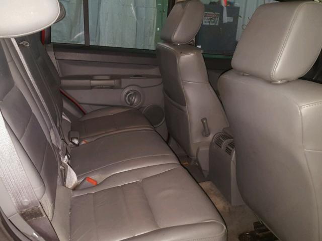1J8HG48K96C273109 - 2006 JEEP COMMANDER წითელი ფოტო 6