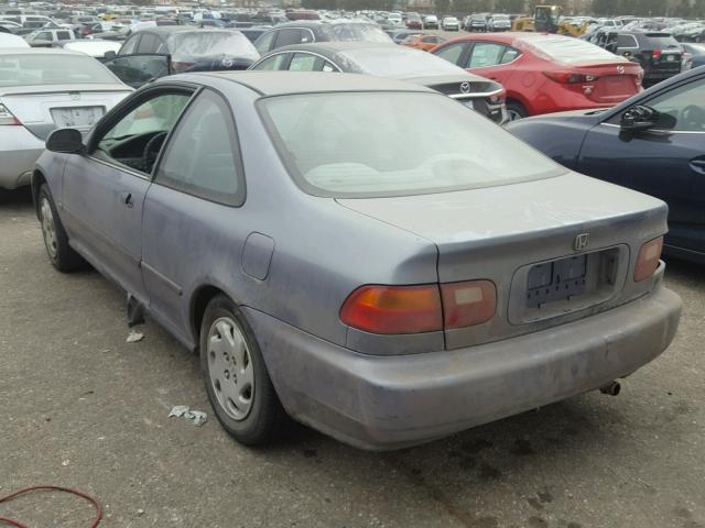 2HGEJ1124SH568647 - 1995 HONDA CIVIC EX 灰色 照片 3