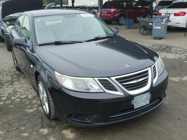 YS3FB46Y281013887 - 2008 SAAB 9-3 2.0T BLACK photo 1