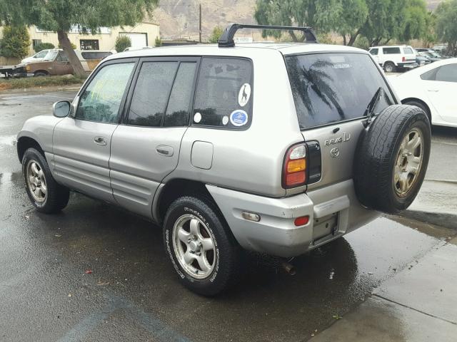 JT3GP10V3Y7069431 - 2000 TOYOTA RAV4 GRAY photo 3