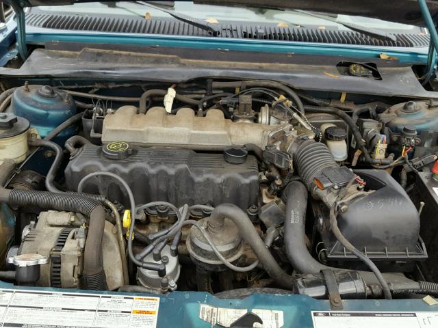 2FAPP36X3PB115125 - 1993 FORD TEMPO GL GREEN photo 7