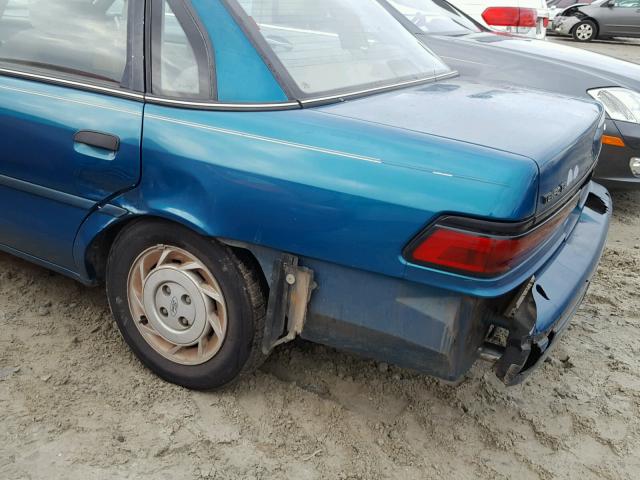 2FAPP36X3PB115125 - 1993 FORD TEMPO GL GREEN photo 9