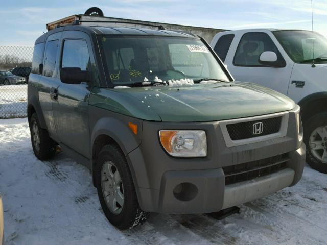 5J6YH28694L018088 - 2004 HONDA ELEMENT EX GREEN photo 1