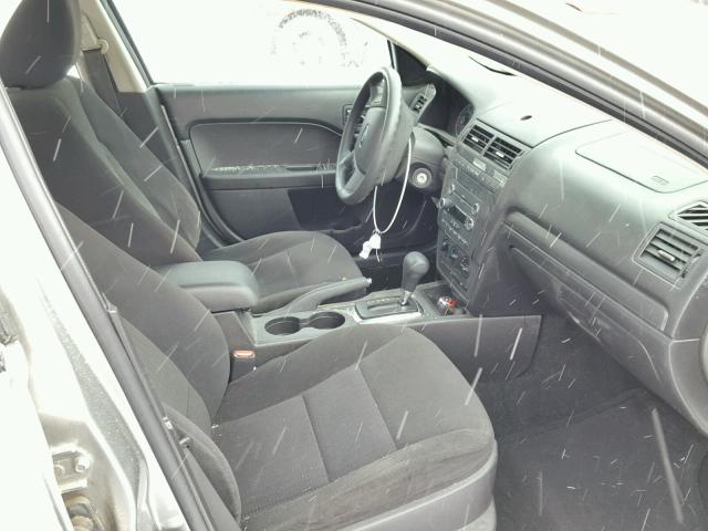 3FAHP07179R157699 - 2009 FORD FUSION SE SILVER photo 5