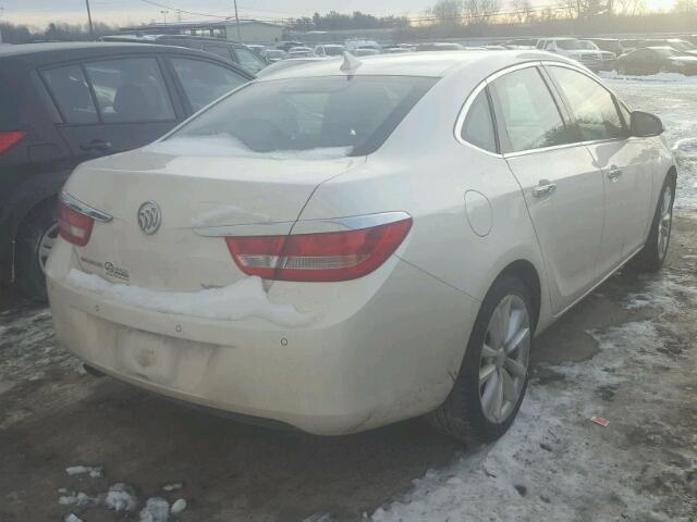 1G4PS5SK5D4232866 - 2013 BUICK VERANO WHITE photo 4