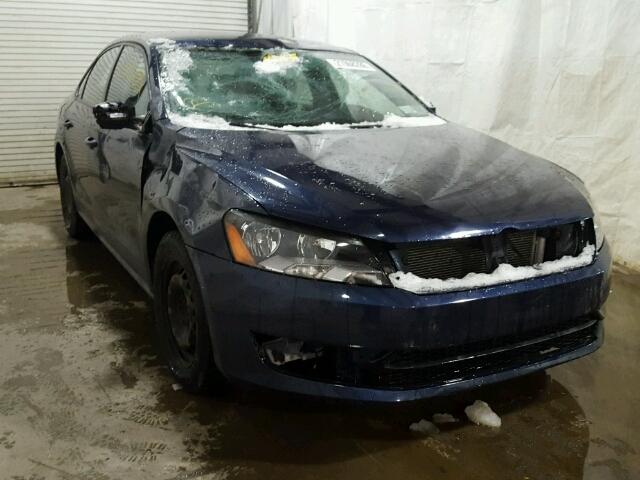 1VWAP7A3XDC005239 - 2013 VOLKSWAGEN PASSAT S BLUE photo 1