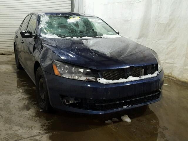 1VWAP7A3XDC005239 - 2013 VOLKSWAGEN PASSAT S Կապույտ լուսանկար 9