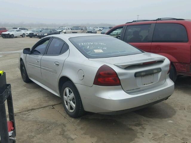 2G2WP552161131923 - 2006 PONTIAC GRAND PRIX GRAY photo 3