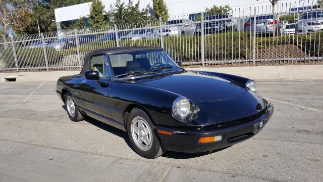 ZARBB32G5M6007548 - 1991 ALFA ROMEO SPIDER BLACK photo 3