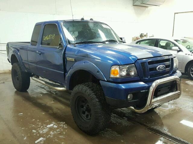 1FTZR45E47PA67226 - 2007 FORD RANGER SUP BLUE photo 1