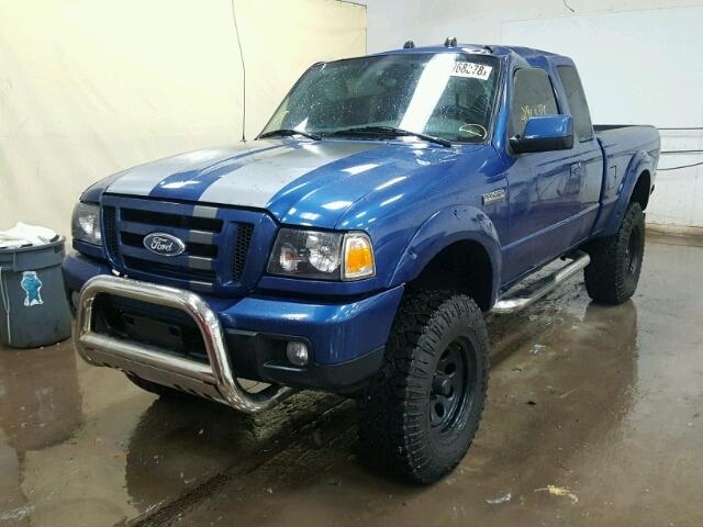 1FTZR45E47PA67226 - 2007 FORD RANGER SUP BLUE photo 2