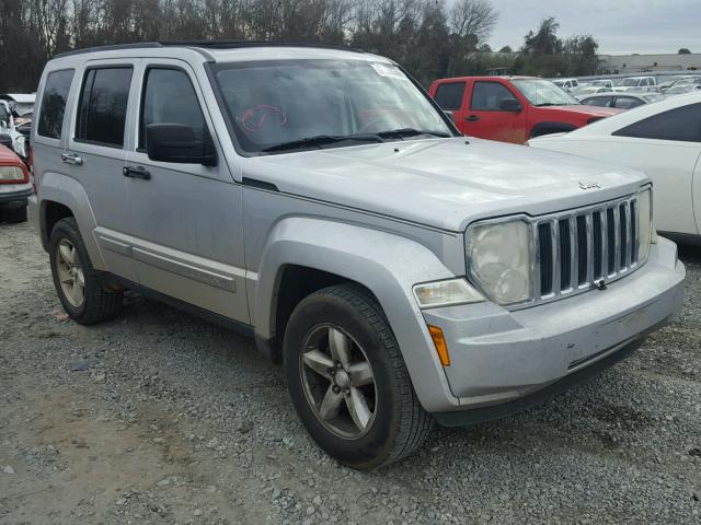 1J8GP58K98W229971 - 2008 JEEP LIBERTY LI SILVER photo 1