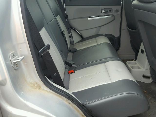 1J8GP58K98W229971 - 2008 JEEP LIBERTY LI SILVER photo 6