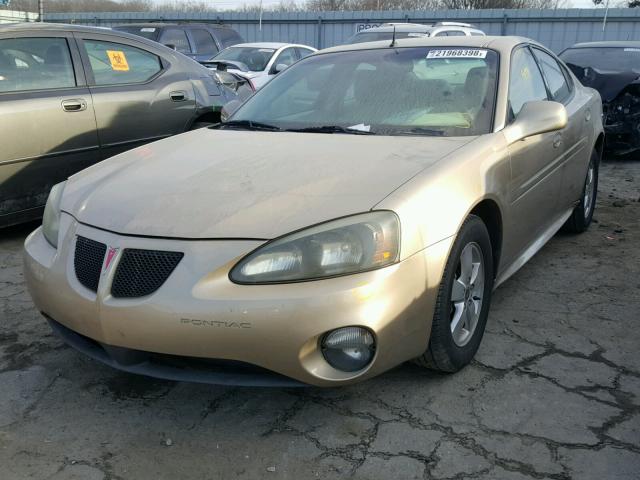 2G2WP522251210083 - 2005 PONTIAC GRAND PRIX GOLD photo 2