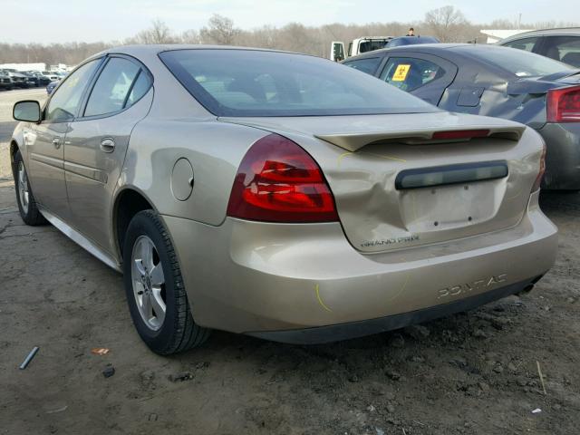 2G2WP522251210083 - 2005 PONTIAC GRAND PRIX GOLD photo 3