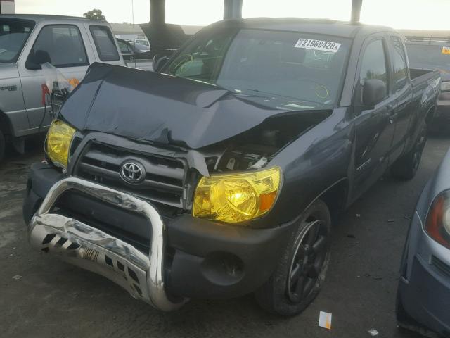 5TETX22N69Z602332 - 2009 TOYOTA TACOMA ACC GRAY photo 2