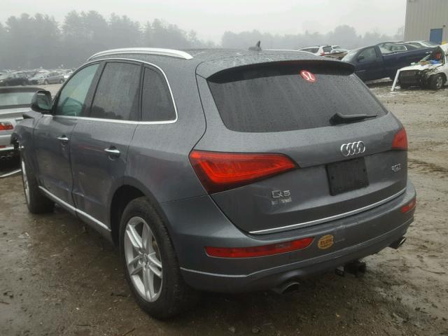 WA1L2AFPXGA071139 - 2016 AUDI Q5 PREMIUM GRAY photo 3