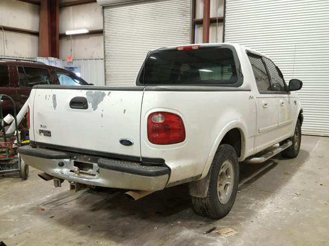 1FTRW07W01KE02090 - 2001 FORD F150 SUPER WHITE photo 4