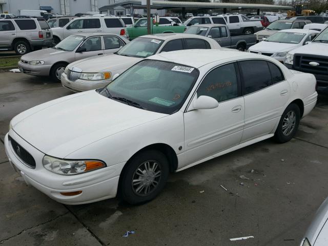 1G4HP52K25U282356 - 2005 BUICK LESABRE CU WHITE photo 2