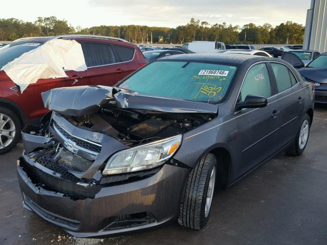 1G11B5SA8DF144943 - 2013 CHEVROLET MALIBU LS GRAY photo 2