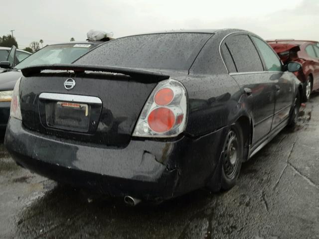 1N4BL11E65N455645 - 2005 NISSAN ALTIMA SE BLACK photo 4