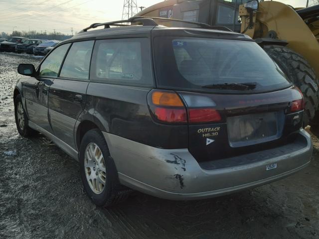 4S3BH806727608211 - 2002 SUBARU LEGACY OUT TWO TONE photo 3