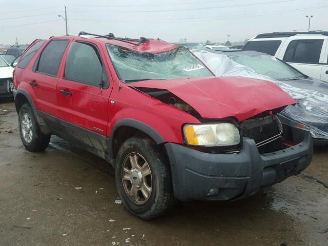 1FMYU03142KA83088 - 2002 FORD ESCAPE XLT RED photo 1