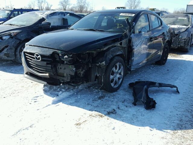 3MZBM1U70EM104385 - 2014 MAZDA 3 SPORT BLACK photo 2