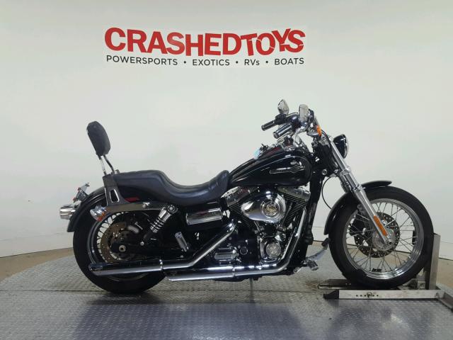 1HD1GV419CC333167 - 2012 HARLEY-DAVIDSON FXDC DYNA BLACK photo 1