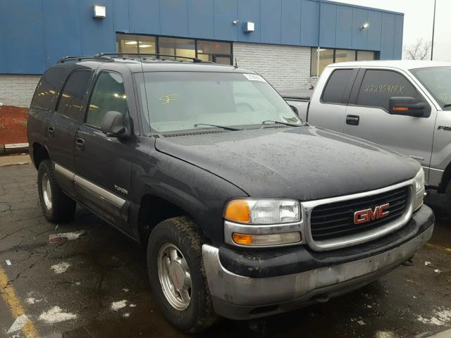 1GKEK13Z02J257130 - 2002 GMC YUKON BLACK photo 1