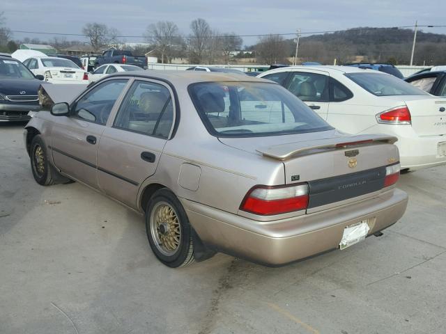 1NXBA02E5VZ540504 - 1997 TOYOTA COROLLA BA GOLD photo 3