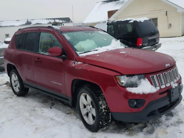 1C4NJDEB8ED629588 - 2014 JEEP COMPASS LA RED photo 1