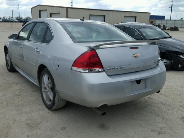 2G1WC5E36C1219712 - 2012 CHEVROLET IMPALA LTZ SILVER photo 3